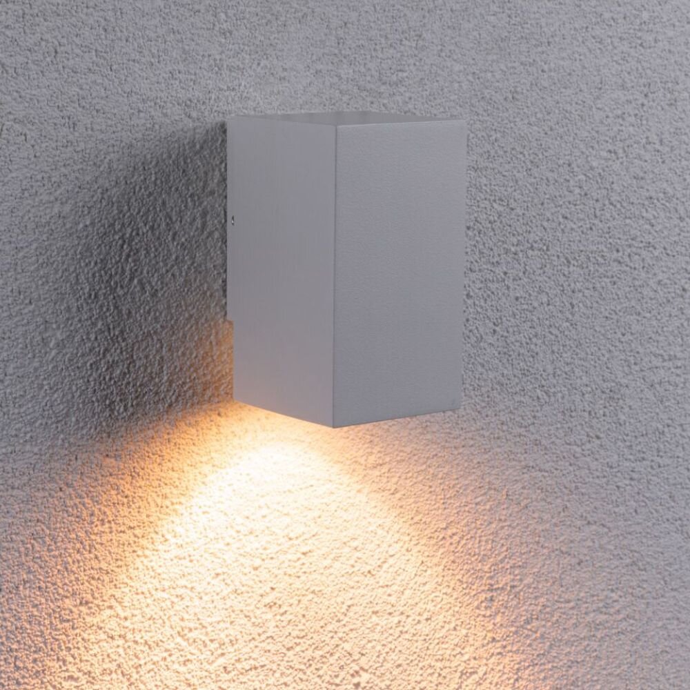 Paulmann Flame Balkon Garage & Carport LED IP44 modern Weiß Metall 1-flammig