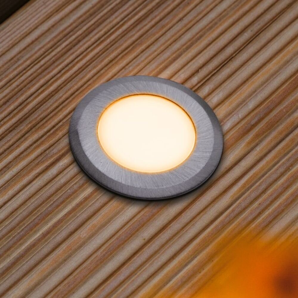 Paulmann Goldlicht Terrasse Garage & Carport Garten LED IP67 modern Aluminium Kunststoff Metall 1-flammig