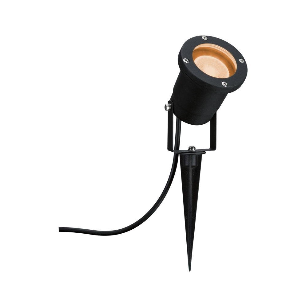 Paulmann Goldlicht Terrasse Garage & Carport LED IP65 modern Schwarz Metall 1-flammig