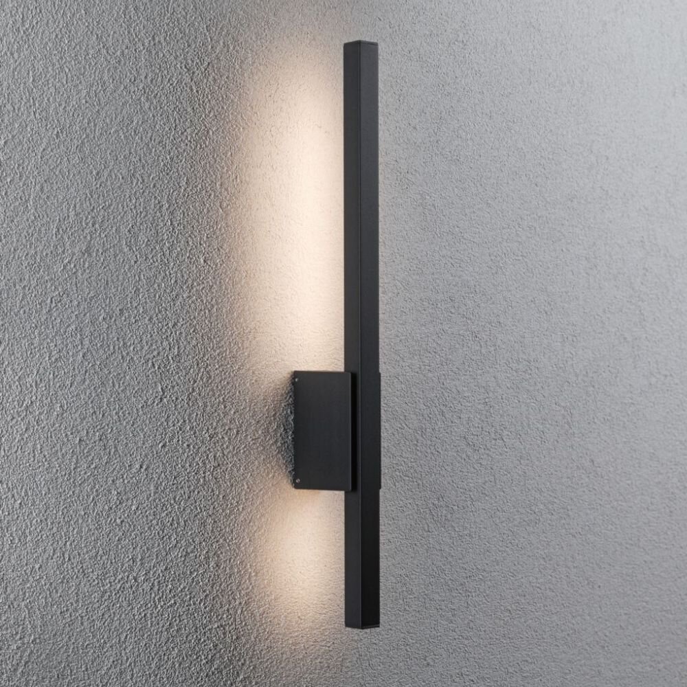 Paulmann Stan Terrasse Garage & Carport LED IP44 modern Anthrazit Aluminium 1-flammig