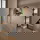RINGO-Living Massivholz Garderobe Charu mit 2 Haken in Natur-hell und Schwarz-matt 400mm