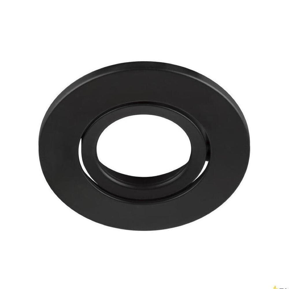 Abdeckung Universal Downlight Move in Schwarz rund