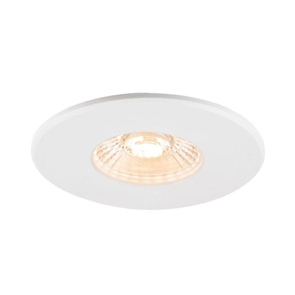 LED Einbauleuchte Universal Downlight in Weiß 8W 680lm mit Abdeckung günstig online kaufen