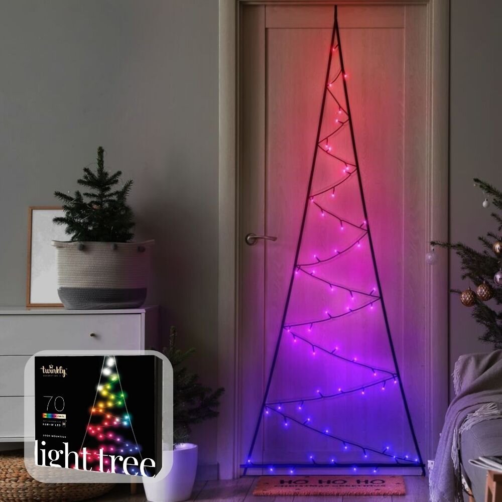 Twinkly smarte Bluetooth & Wifi LED Lichterkette light tree RGBW IP44