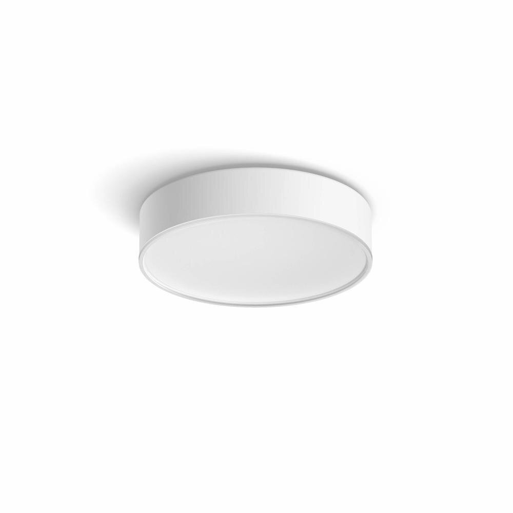 Philips Hue Bluetooth White Ambiance LED Deckenleuchte Enrave in Weiß 9,6W günstig online kaufen