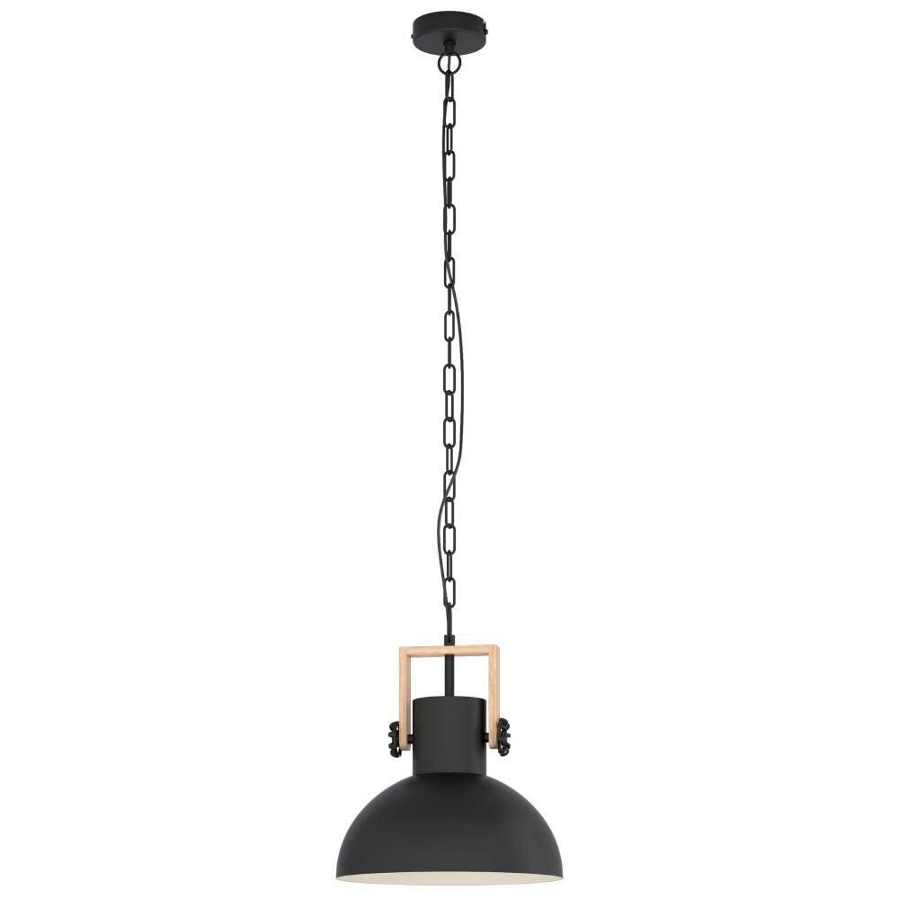Eglo Pendelleuchte Lubenham Schwarz-Braun EEK: A++-E