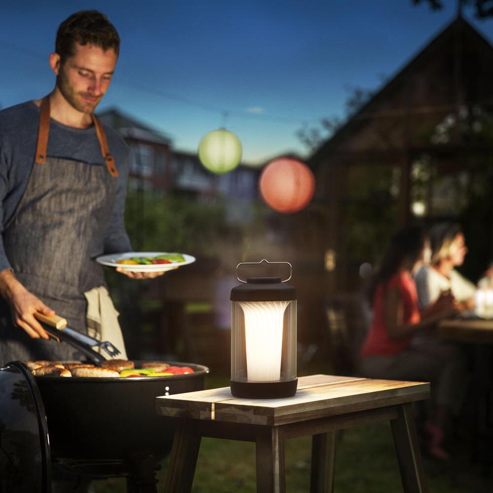 LED Akku Tischleuchte Cicero in Weiß 6W 180lm IP54 günstig online kaufen