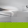 LED Deckenleuchte Noah in Braun und Transparent 36W 2259lm