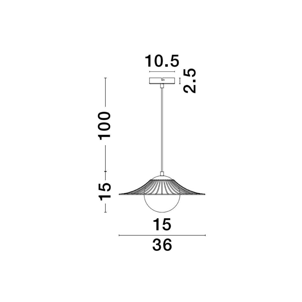 Pendelleuchte Fly in Weiß E27 günstig online kaufen