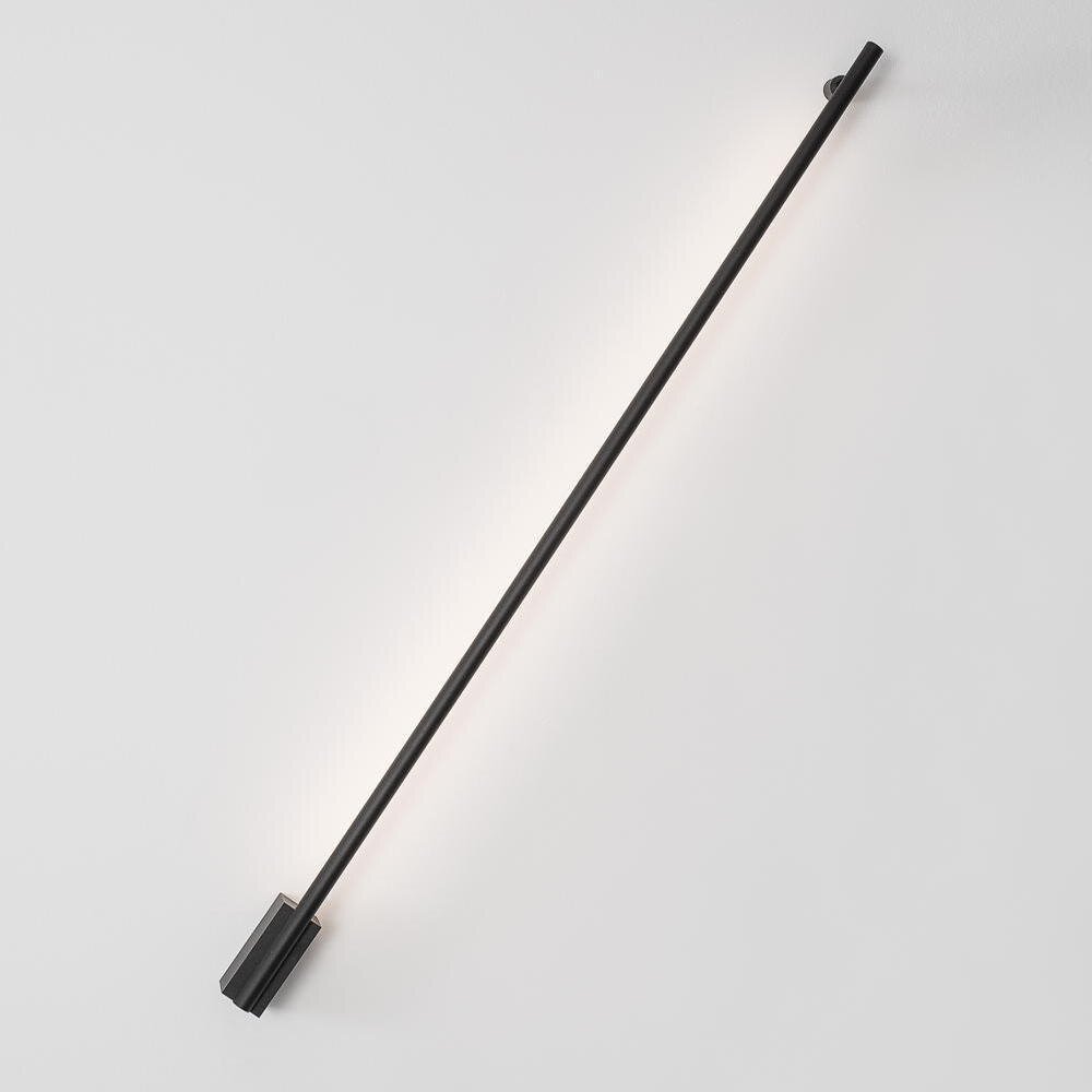 LED Wandleuchte Gropius in Schwarz 15W 507lm 70 mm