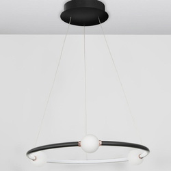 LED Pendelleuchte Celia in Schwarz und Weiß 6x 6W...