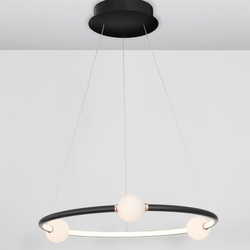 LED Pendelleuchte Celia in Schwarz und Weiß 6x 6W...