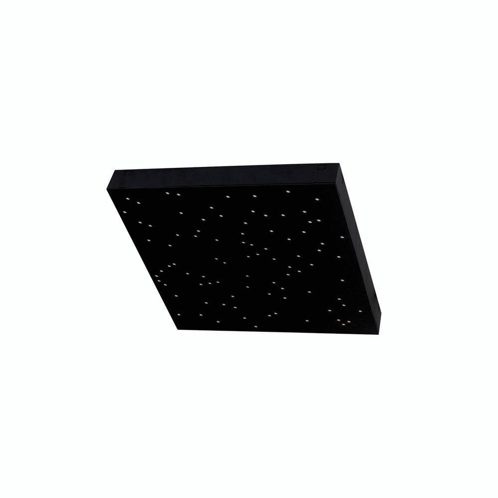 LED Deckenleuchte Cielo in Schwarz 8W 930lm