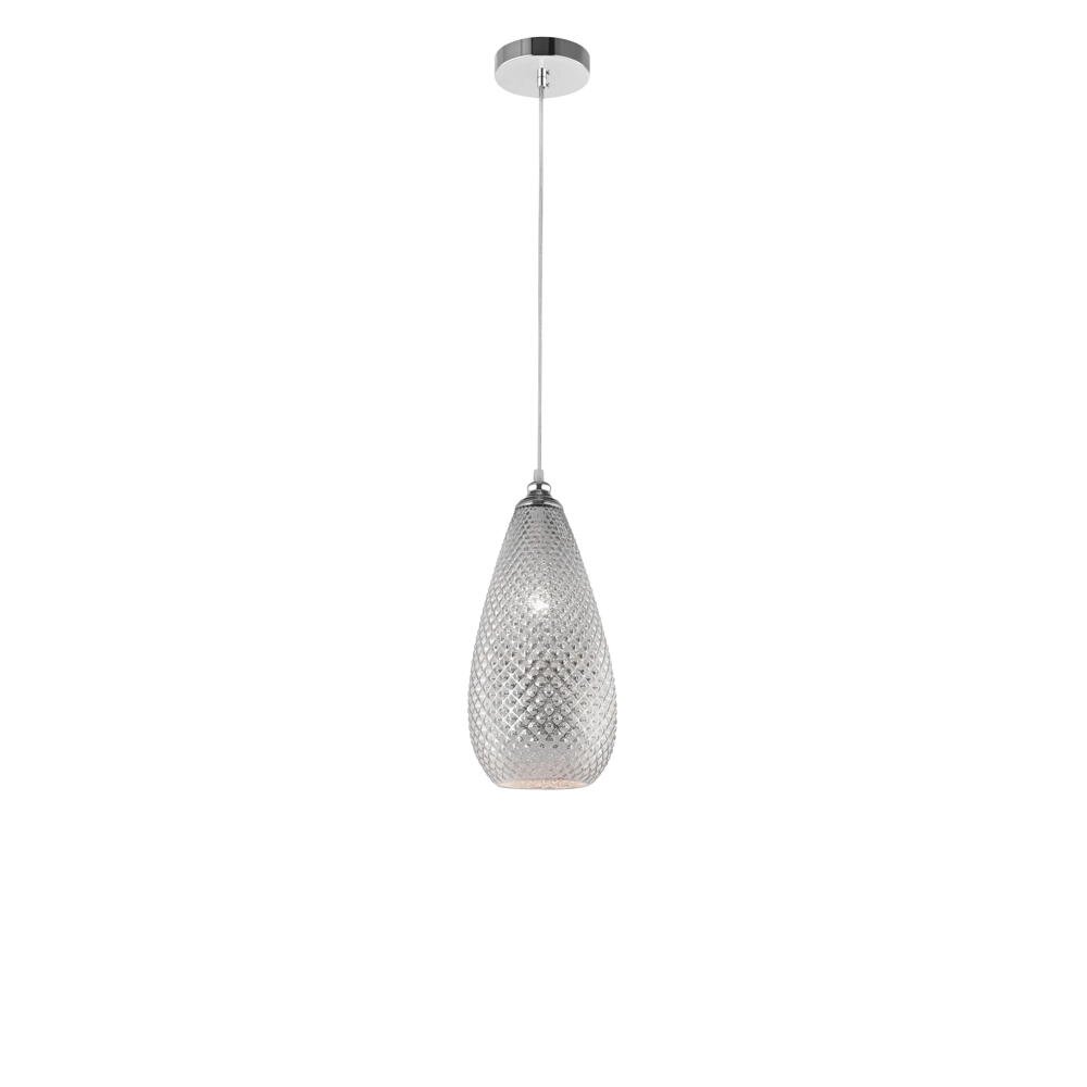 Pendelleuchte Boho in Silber E27 180mm günstig online kaufen