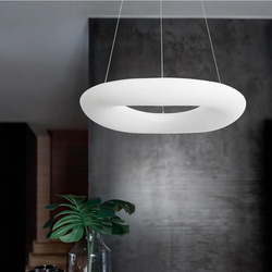 LED Pendelleuchte Cia in Weiß 50W 3000lm
