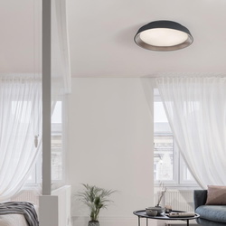 LED Deckenleuchte Vela in Braun 30W 1665lm