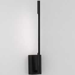 LED Wandleuchte Raccio in Schwarz