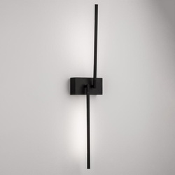 LED Wandleuchte Raccio in Schwarz
