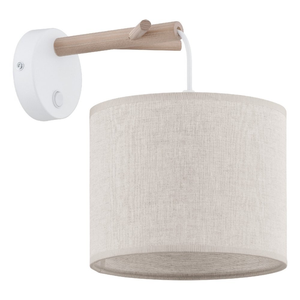 famlights | Wandleuchte Christiano in Beige E27