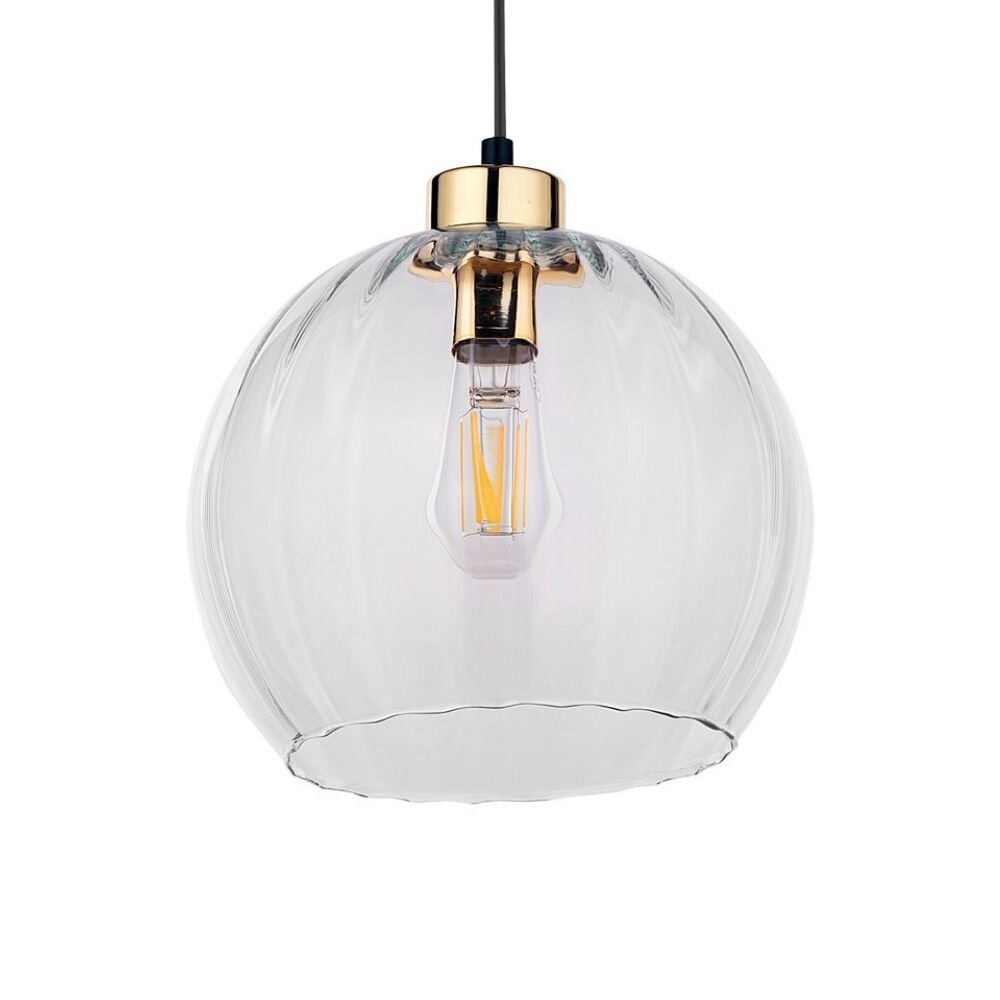 famlights | Pendelleuchte Mariella in Transparent E27 250mm günstig online kaufen