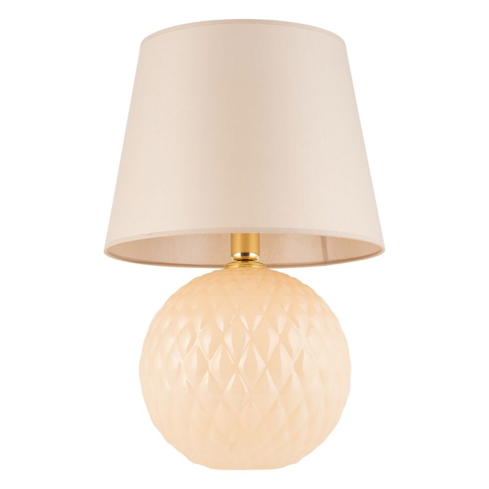 famlights | Tischleuchte Elina in Beige E27