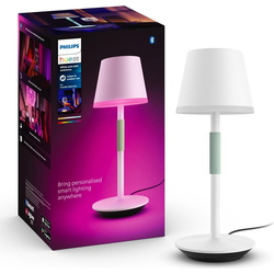 Philips Hue Bluetooth Akku Tischleuchte Go White &...