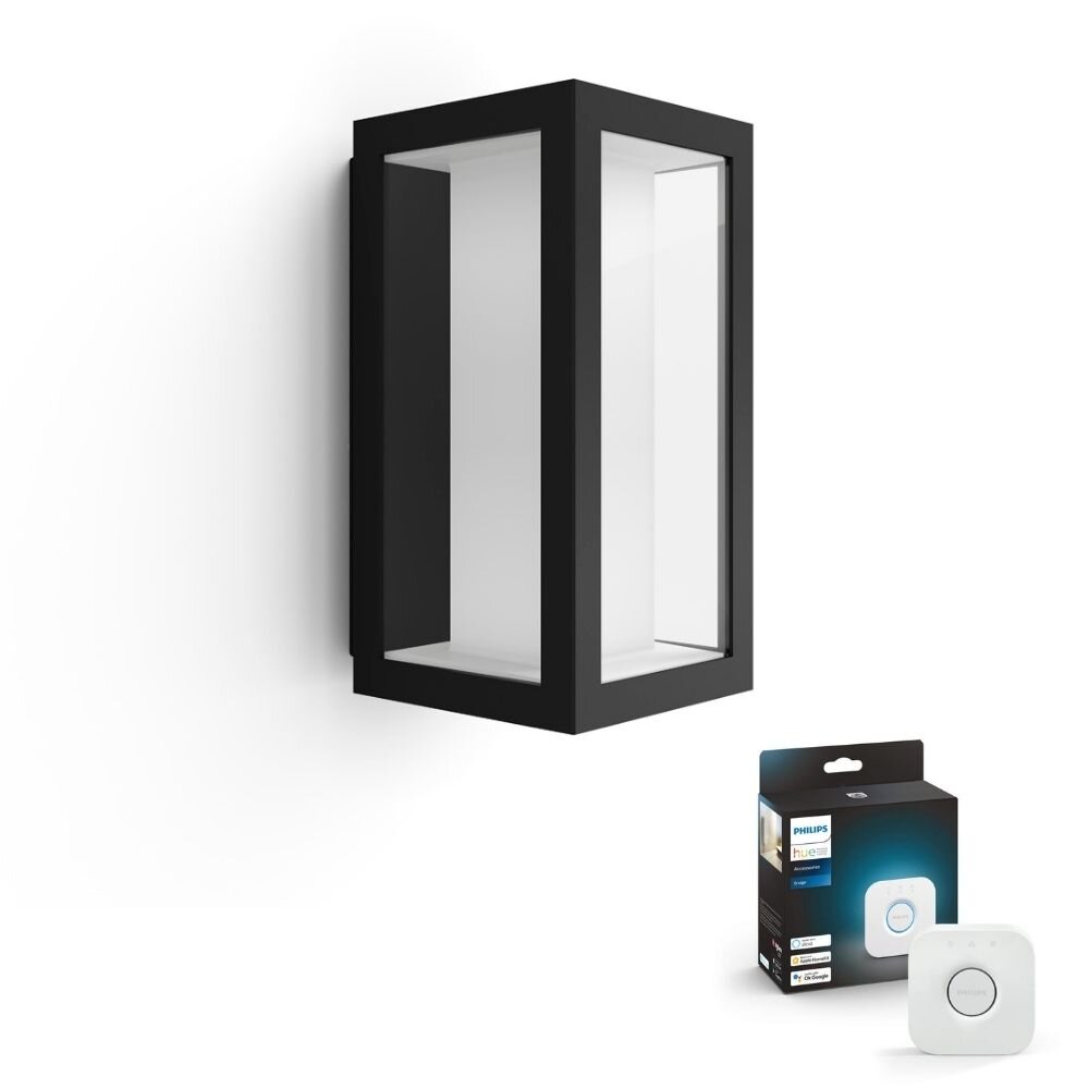 Philips Hue White & Color Ambiance Impress - Wandleuchte, schwarz - 240x120 günstig online kaufen