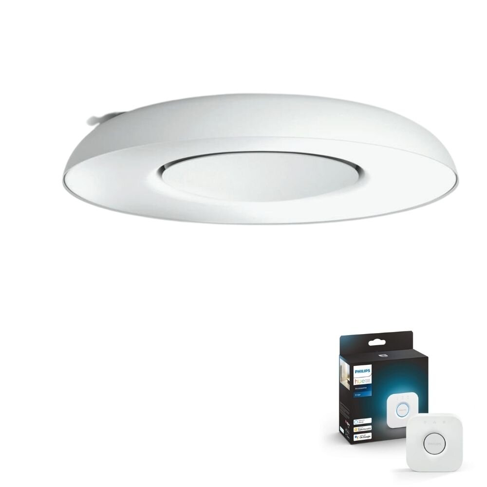 Philips Hue Bluetooth White Ambiance Deckenleuchte Still in Weiß 22,5W 2500 günstig online kaufen