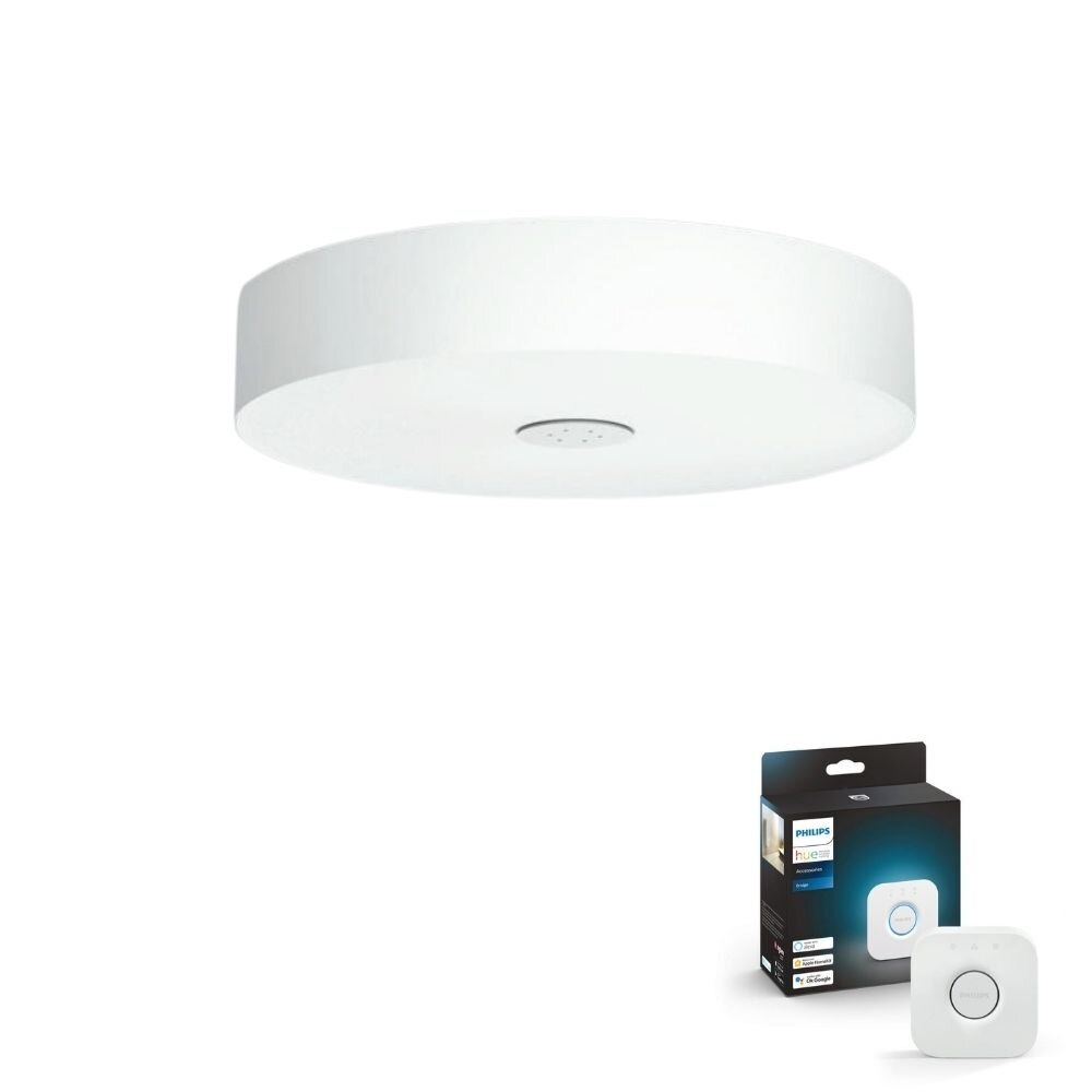 Philips Hue Bluetooth White Ambiance Deckenleuchte Fair in Weiß 25W 2900lm günstig online kaufen