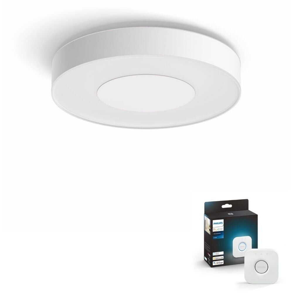 Philips Hue Bluetooth White & Color Ambiance LED Deckenleuchte Xamento in W günstig online kaufen