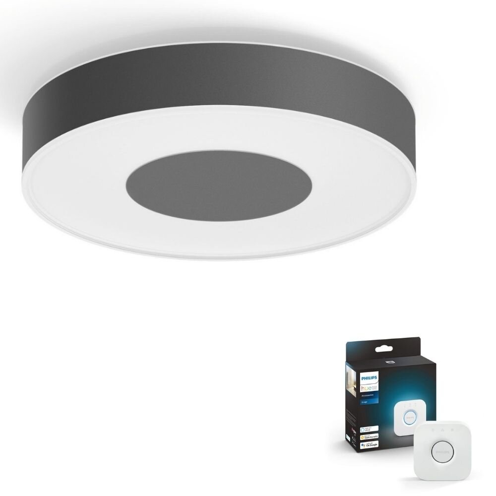 Philips Hue Bluetooth White & Color Ambiance LED Deckenleuchte Xamento in S günstig online kaufen