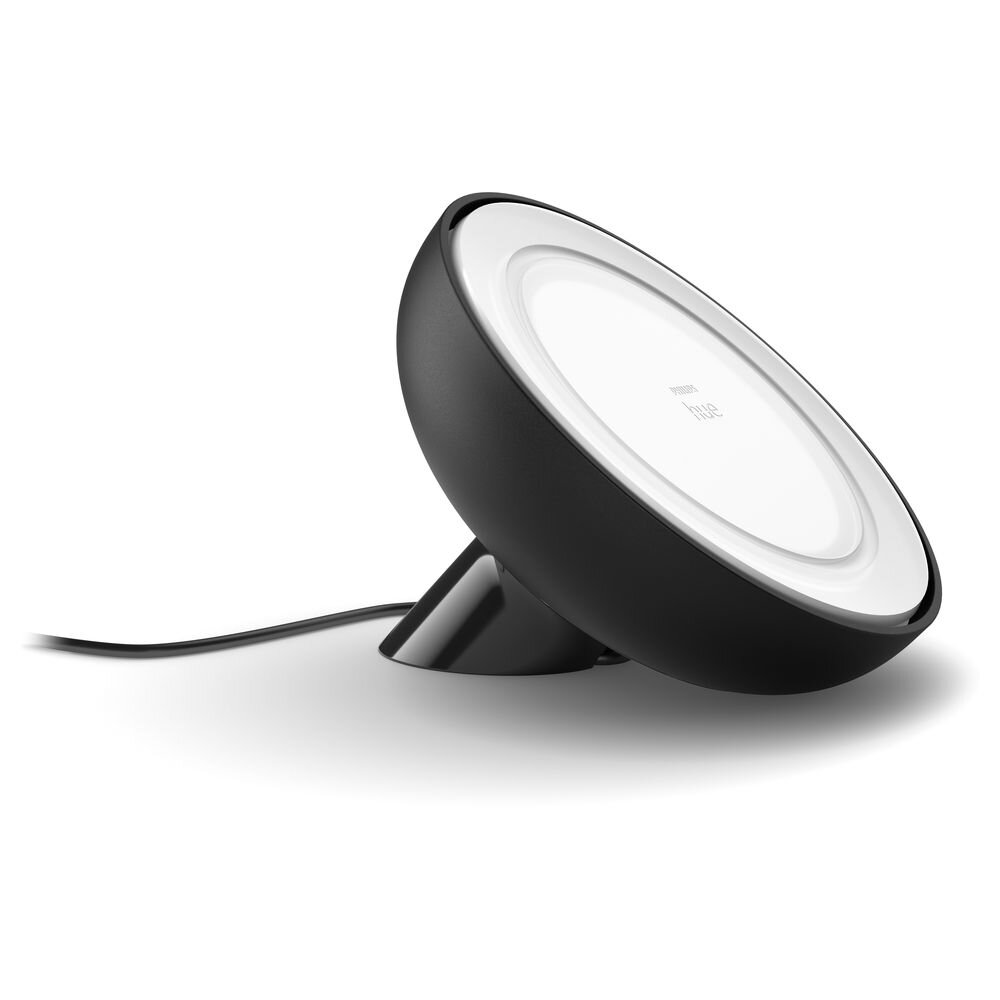 Philips Hue Bluetooth White & Color Ambiance Tischleuchte Bloom in Schwarz günstig online kaufen