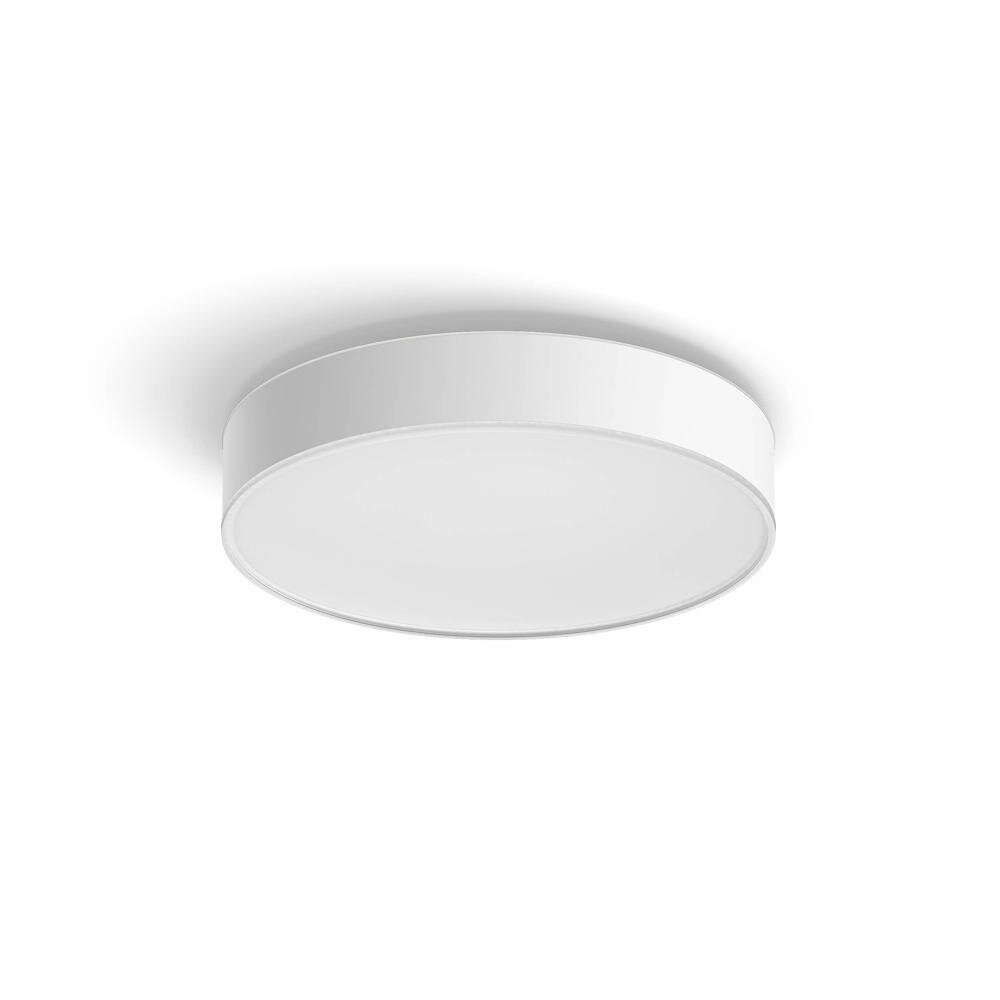 Philips Hue Bluetooth White Ambiance LED Deckenleuchte Devere in Weiß IP44 günstig online kaufen