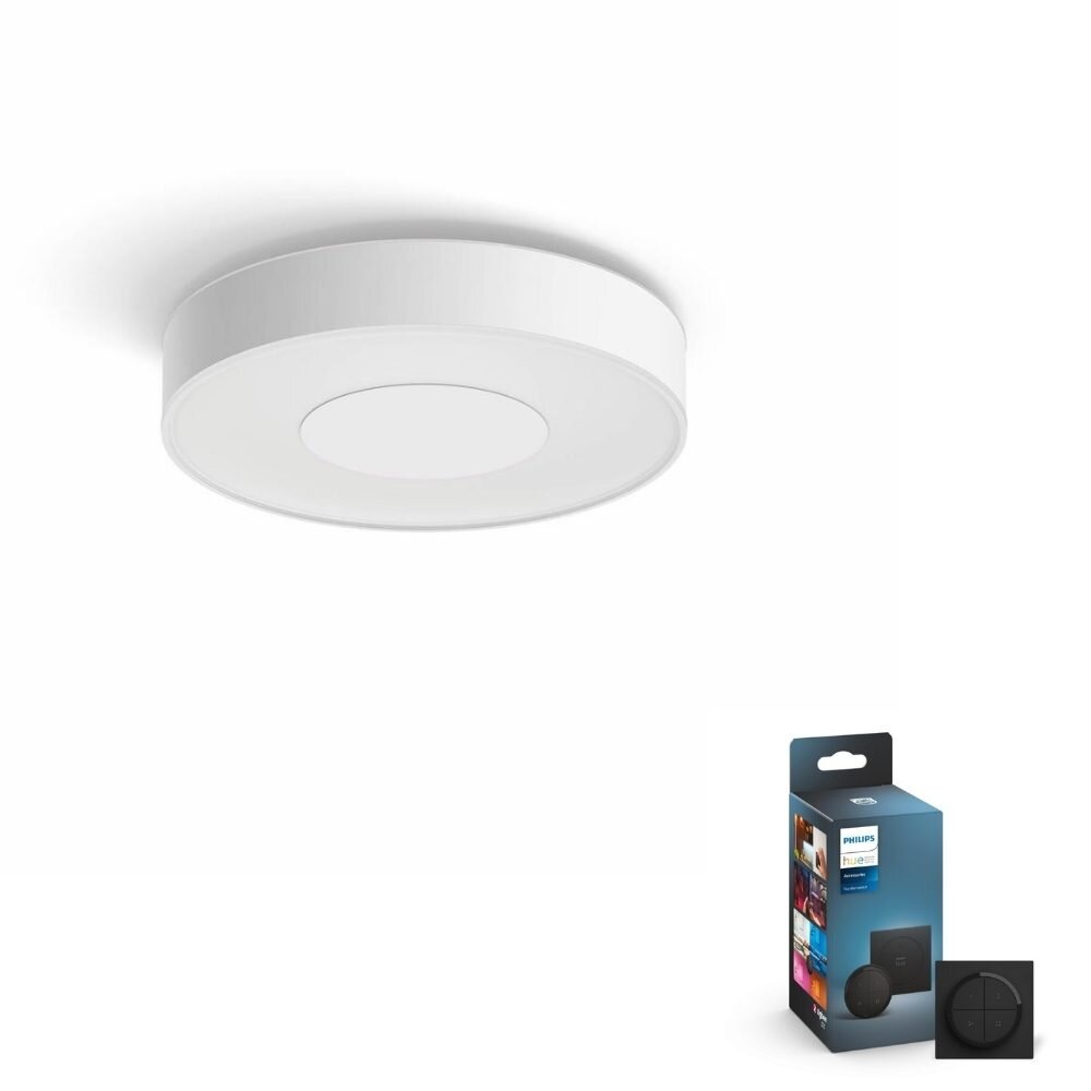 Philips Hue Bluetooth White & Color Ambiance LED Deckenleuchte Xamento in W günstig online kaufen