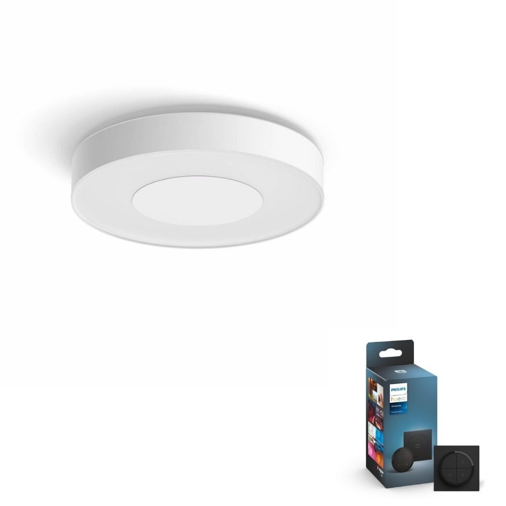 Philips Hue Bluetooth White & Color Ambiance LED Deckenleuchte Xamento in W günstig online kaufen