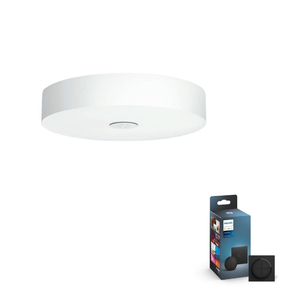 Philips Hue Bluetooth White Ambiance Deckenleuchte Fair in Weiß 25W 2900lm günstig online kaufen