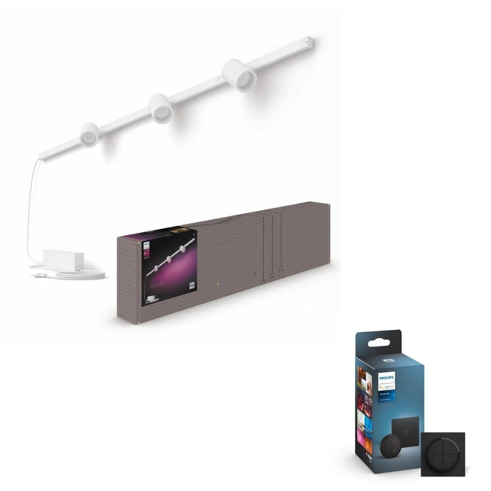 Philips Hue Bluetooth White & Color Ambiance Schienensystem Perifo Spot in günstig online kaufen