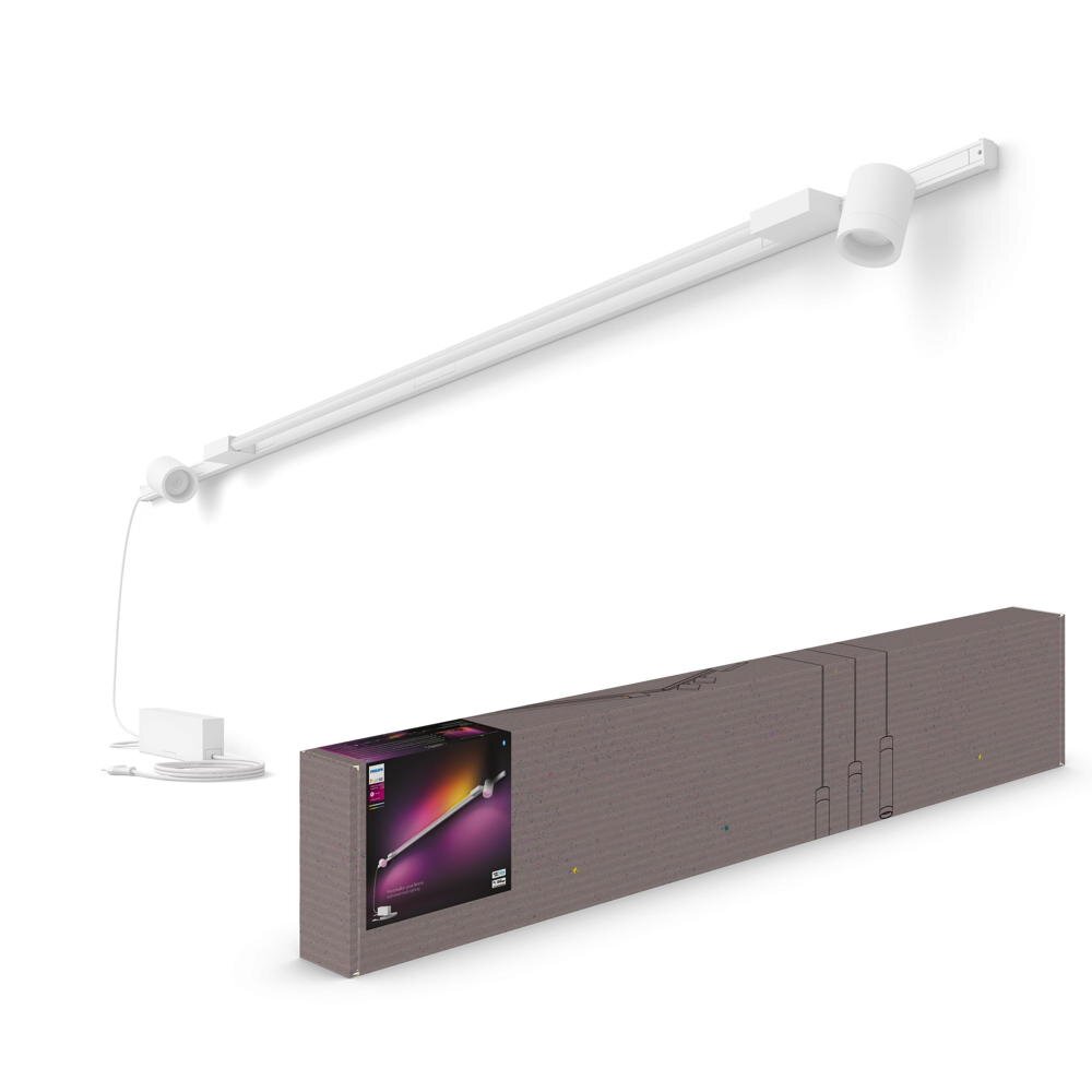 Philips Hue Bluetooth White & Color Ambiance Schienensystem Perifo 2x Spot günstig online kaufen