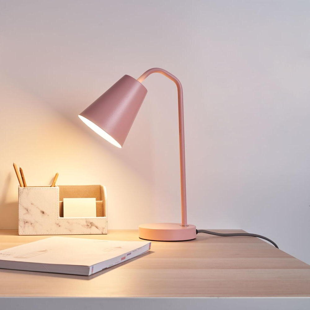 Pauleen Schreibtischlampe True Shinea, Metall Ros