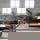 RINGO-Living Zeitungsständer Bone in Cognac aus Leder 380x450x200mm