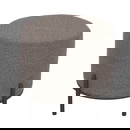 RINGO-Living Hocker Healani in Braun aus Stoff 410x460mm