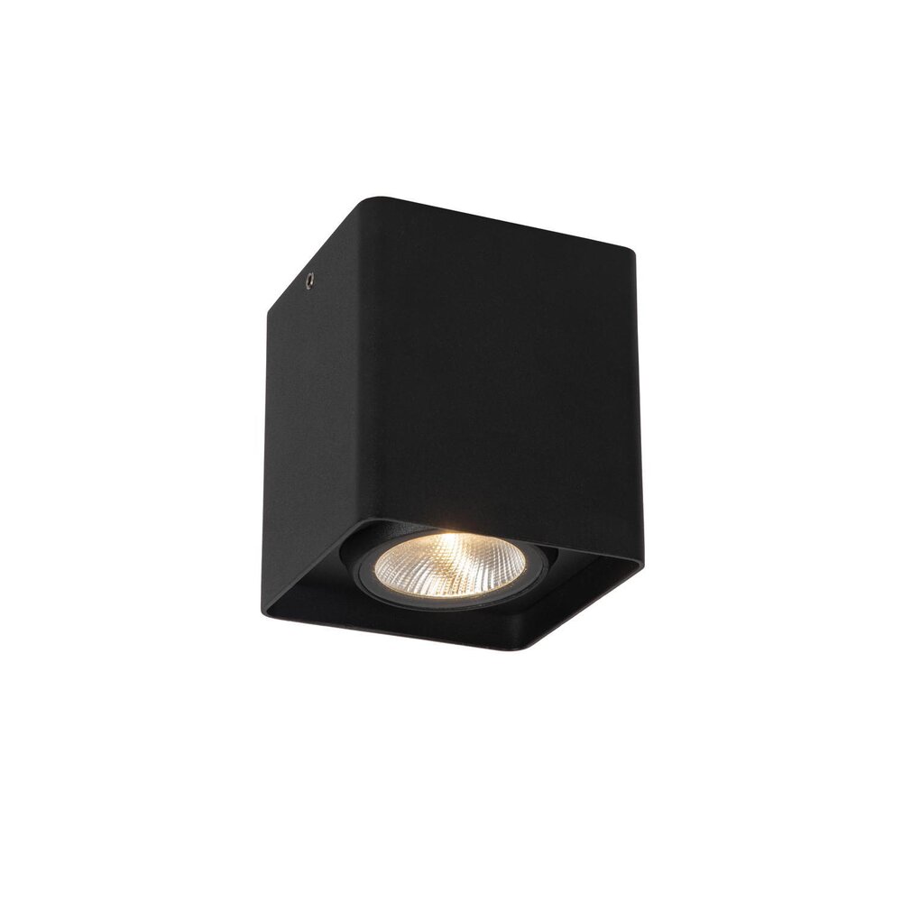 LED Deckenleuchte Leeds in Schwarz 9W 650lm IP54 günstig online kaufen