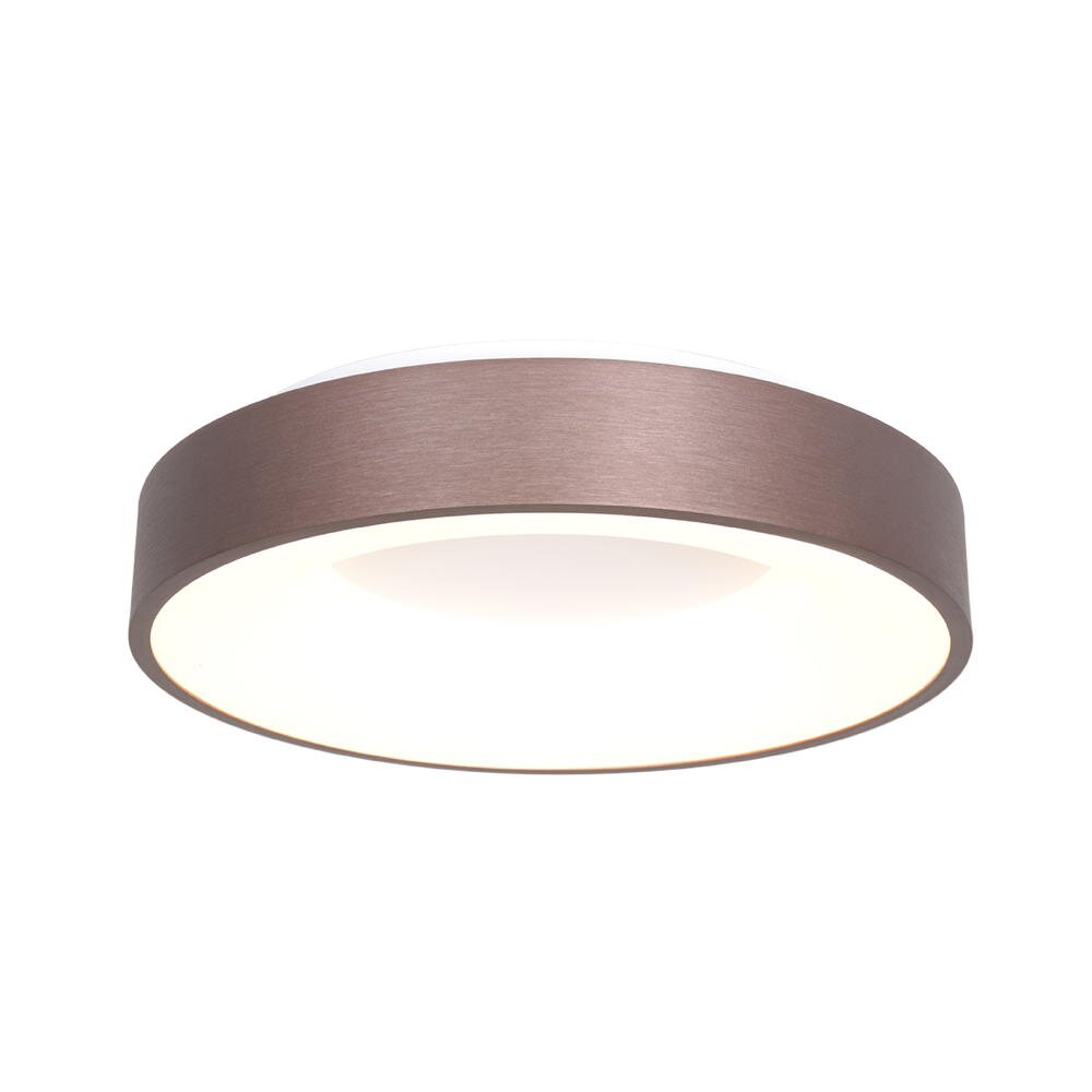 LED Deckenleuchte Ringlede in Bronze und Weiß 30W 2800lm 380mm