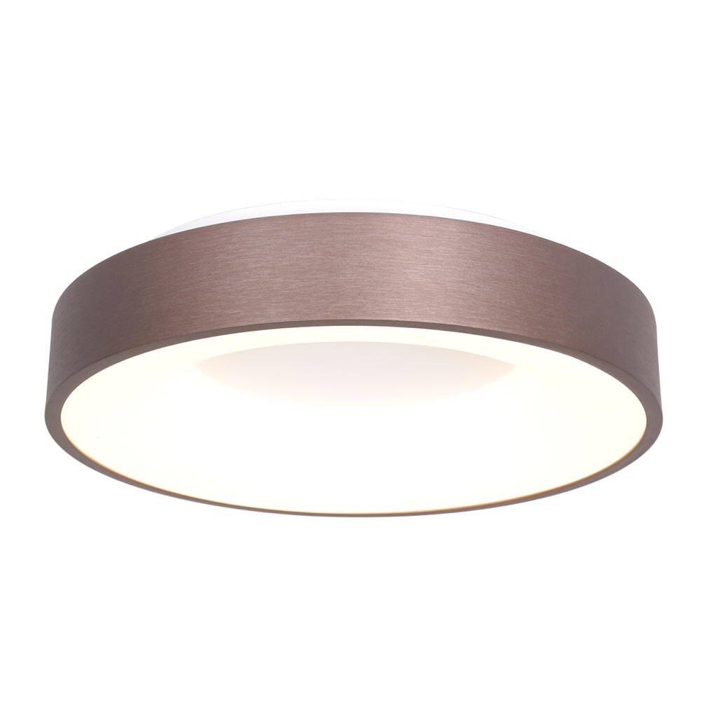 LED Deckenleuchte Ringlede in Bronze und Weiß 40W 3600lm 480mm