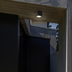 LED Deckenleuchte Gemini in Anthrazit 7W 750lm IP65