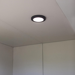 LED Deckenleuchte Kayah in Anthrazit 16,1W 1200lm IP54