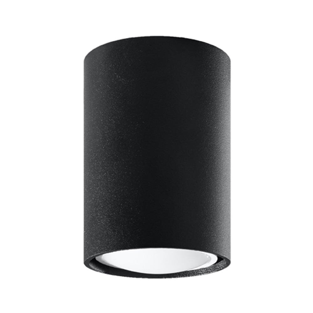 famlights | Deckenspot Lale in Schwarz GU10 100mm