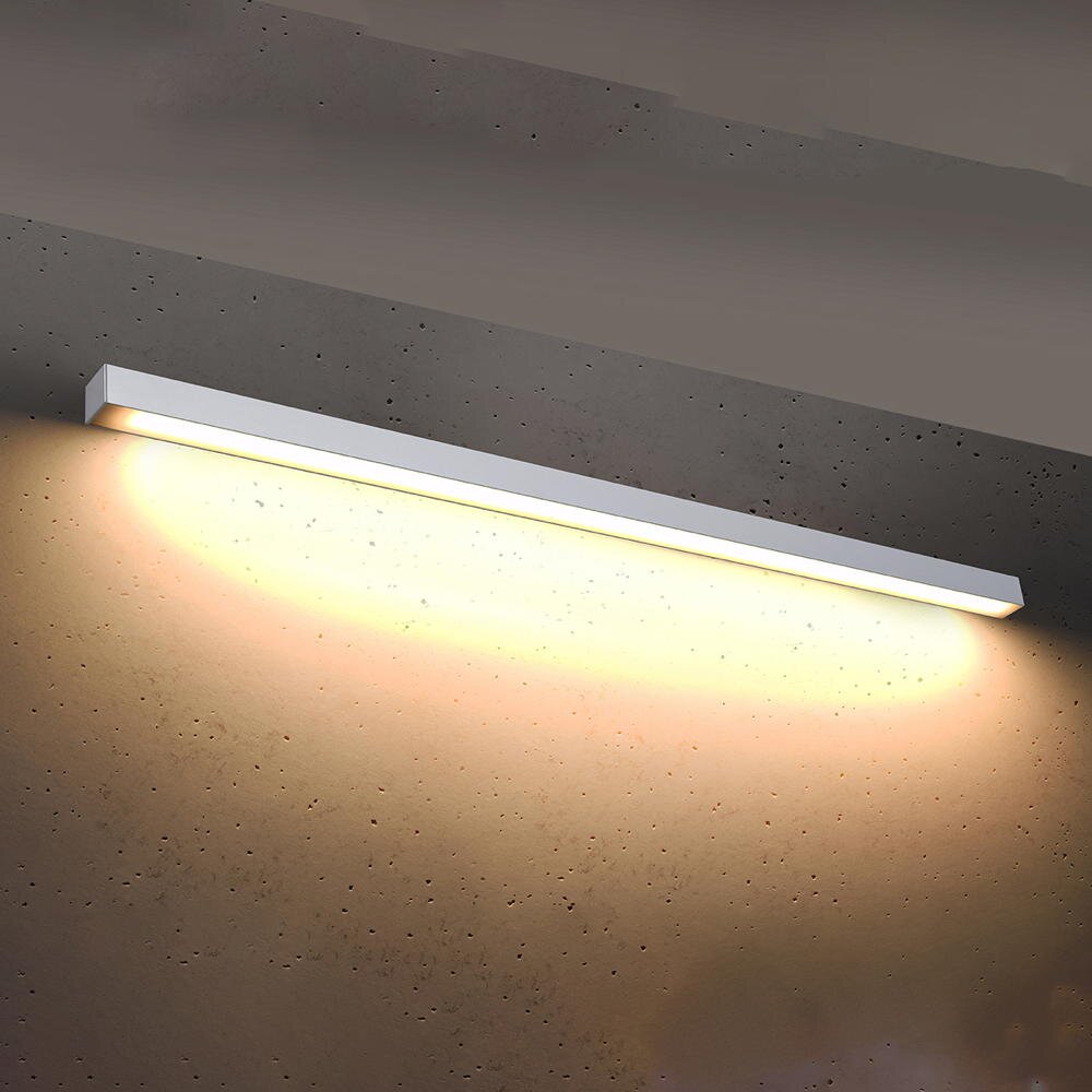 famlights | LED Wandleuchte Per in Weiß 39W 4940lm 3000K