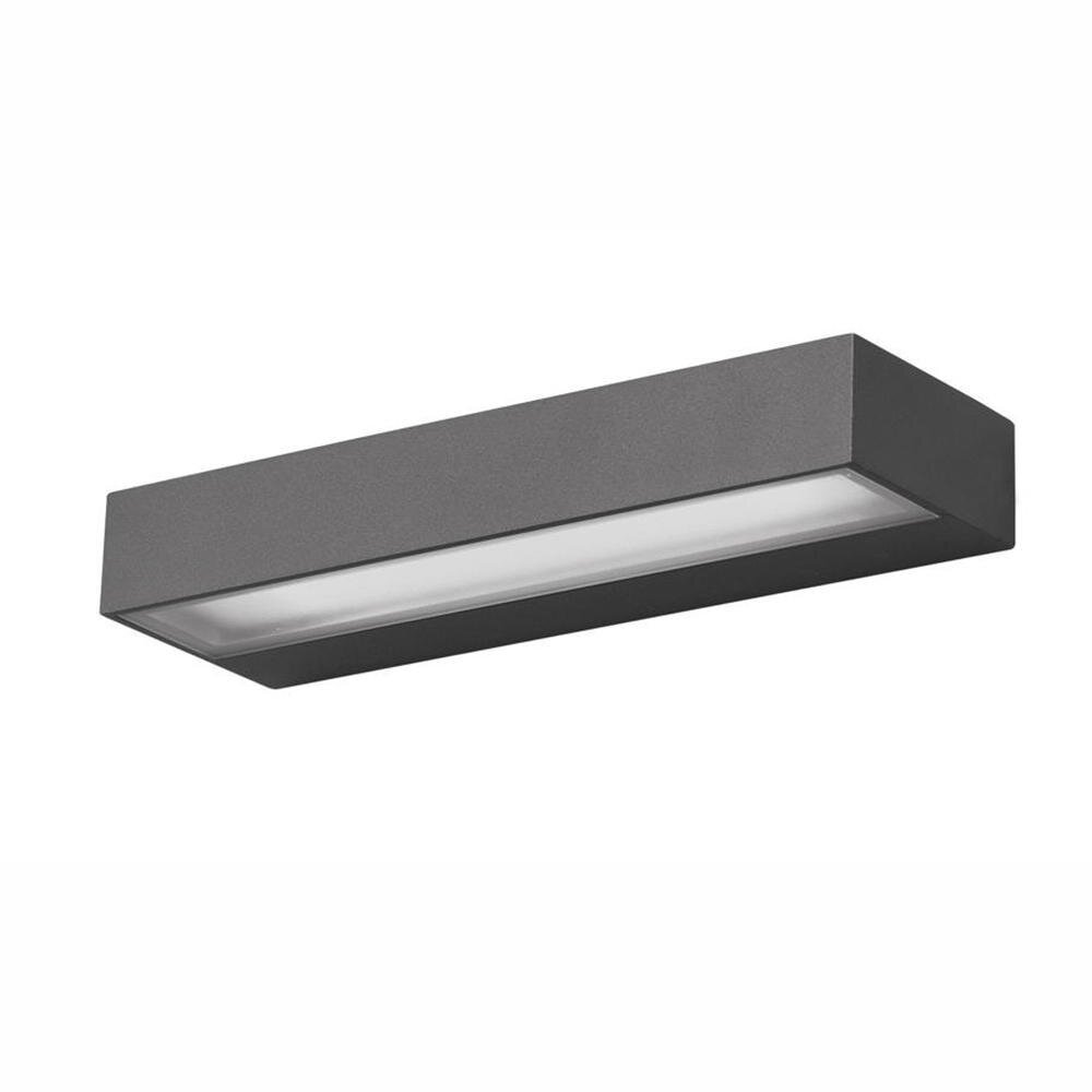 LED Wandleuchte Fungo in Dunkelgrau 12W 720lm IP65