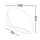 LED Wandleuchte Como rund in Weiß 2x 3W 510lm IP54